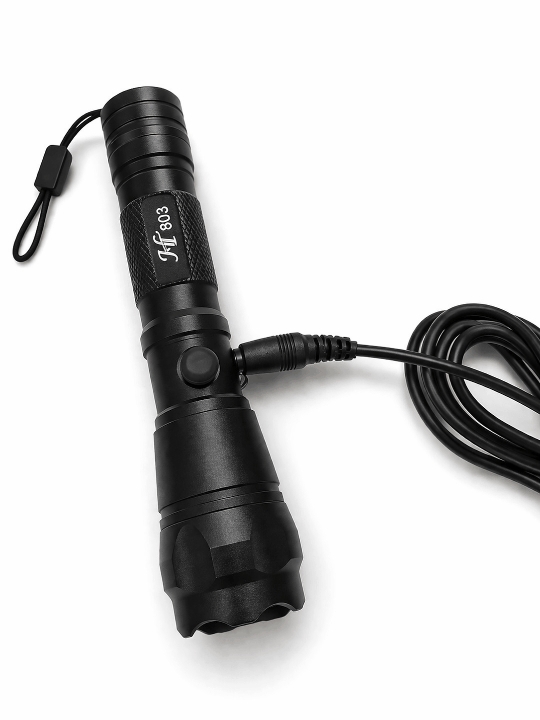 LED фенер Black Airsoft 903 12V с зарядно и акумулаторна батерия