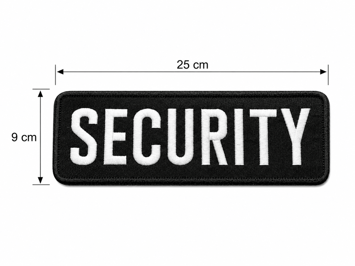 Нашивка SECURITY 25x9 cm с велкро гръб