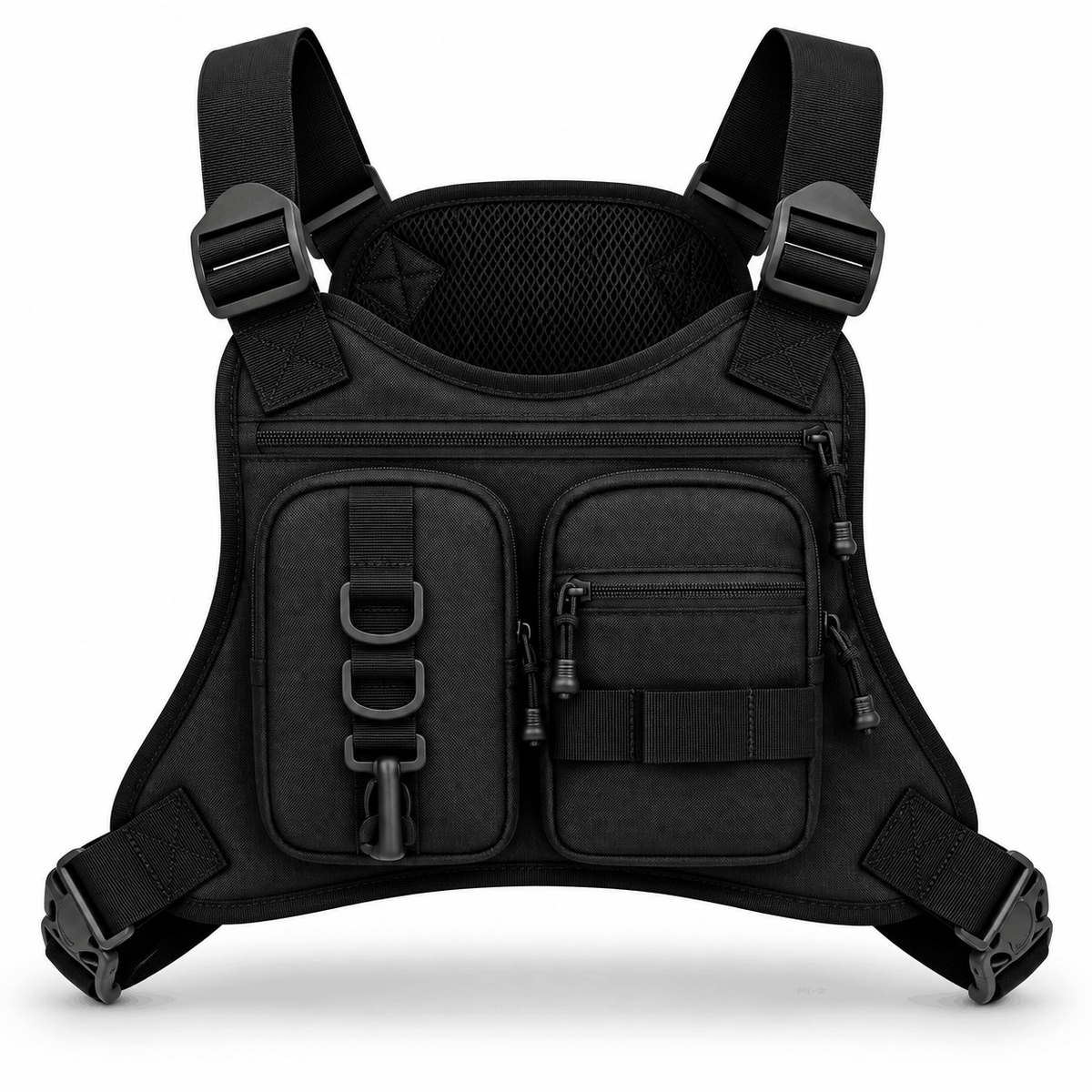 Тактическа нагръдна чанта Black Airsoft Chest Rig Duo