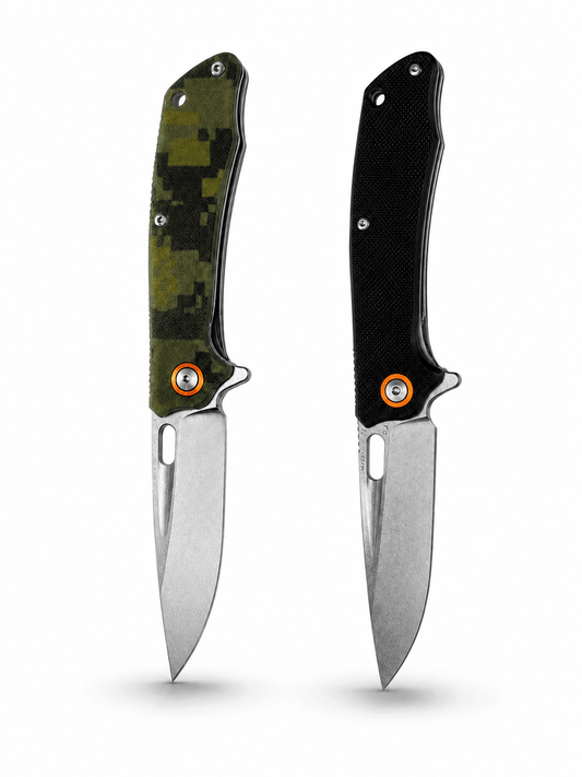 Сгъваем нож BlackAirsoft Ember Core D2 G10