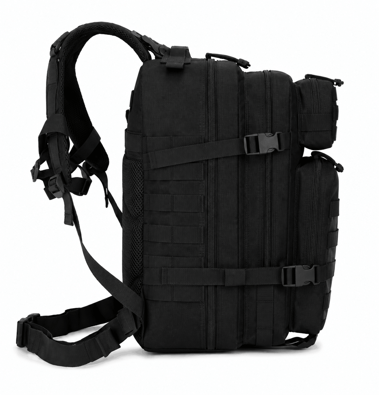 Тактическа раница Black Airsoft Tactical Backpack 35L 600D