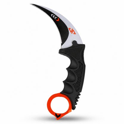 Karambit Black Airsoft Vortex mit Scheide und Lanyard