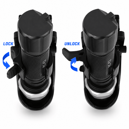 Тактически държач за фенер BlackAirsoft FLASHGRIP 22–30 mm