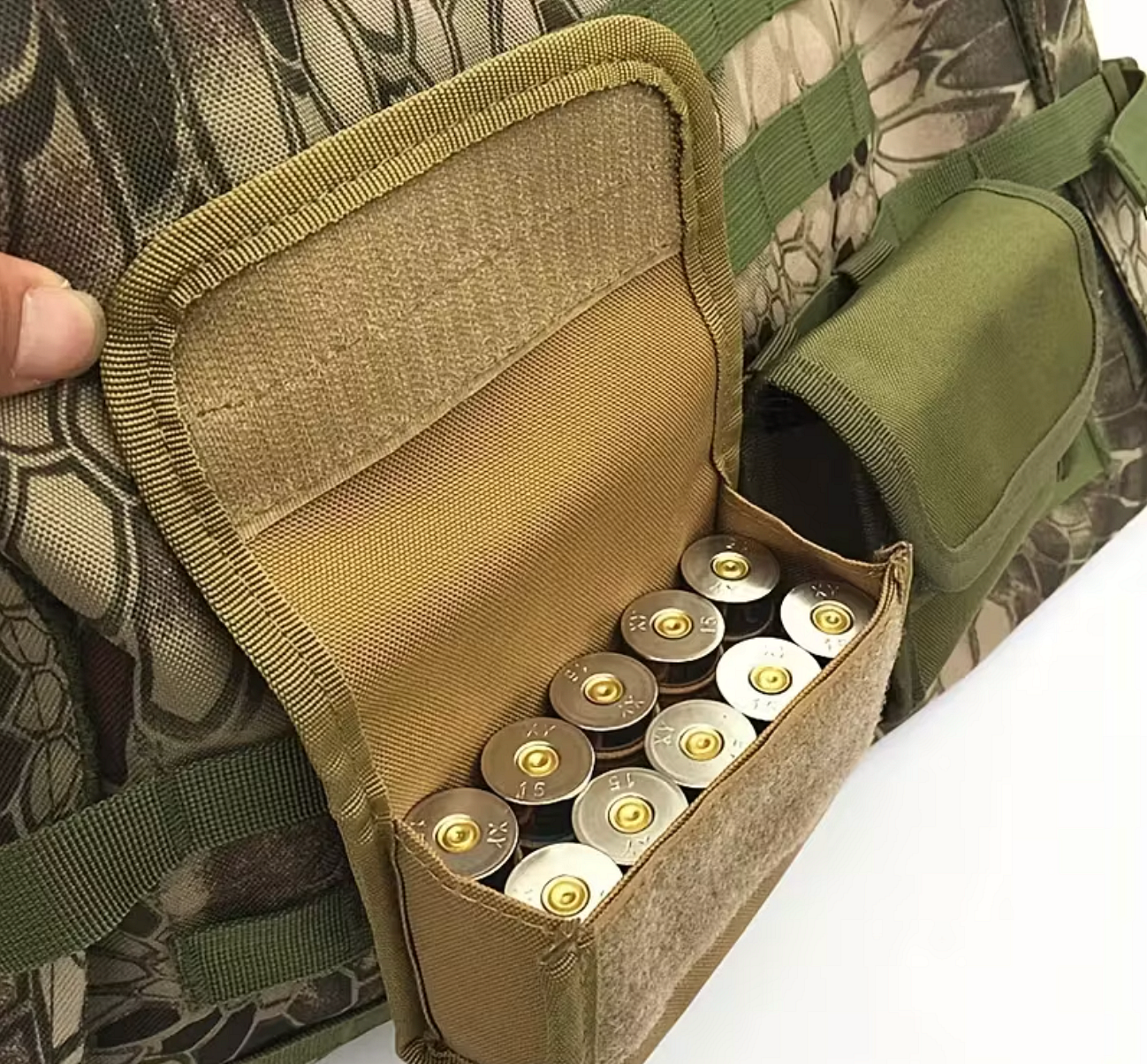 Чанта за патрони 12g с 10 слота, с MOLLE система