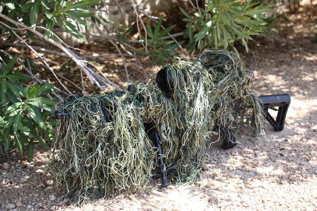 Камуфлажно покритие тип Ghillie за оръжие
