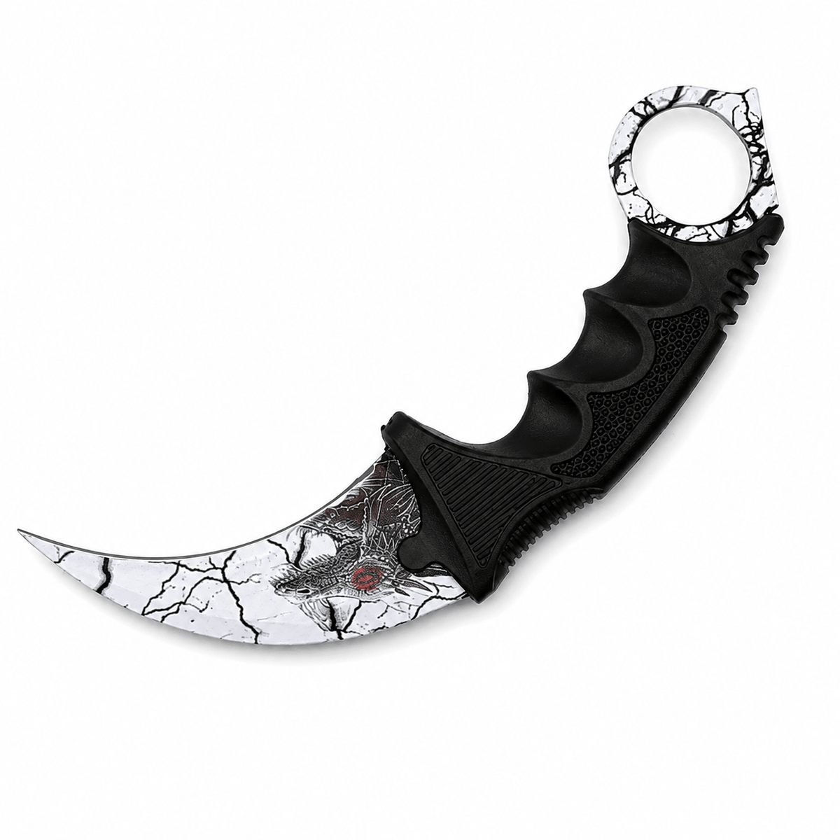 Cuțit karambit Dragon 20 cm cu husă