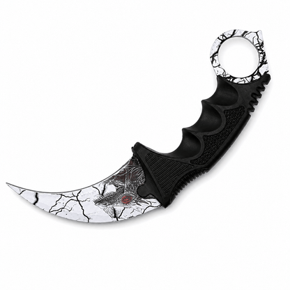 Cuțit karambit Dragon 20 cm cu husă