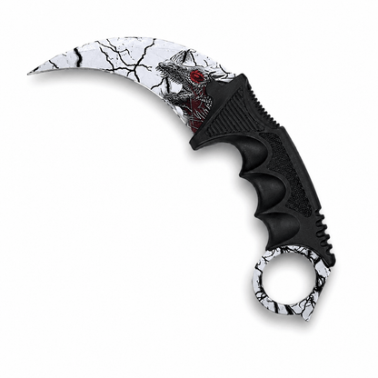 Cuțit karambit Dragon 20 cm cu husă