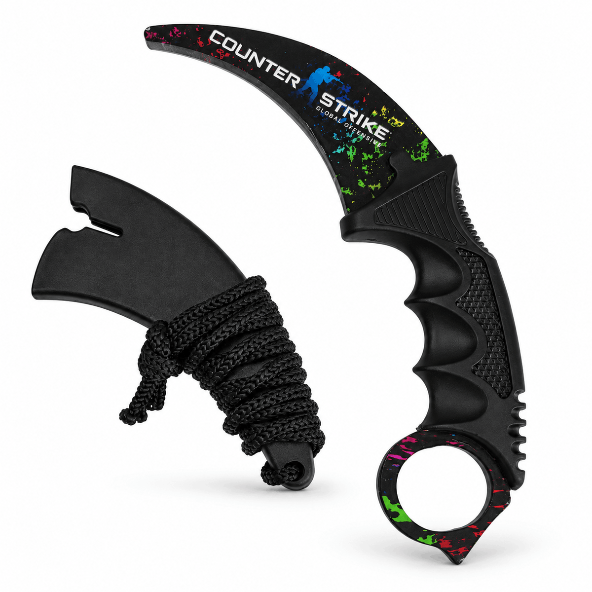 Nůž karambit Rainbow 21 cm s ochranným pouzdrem