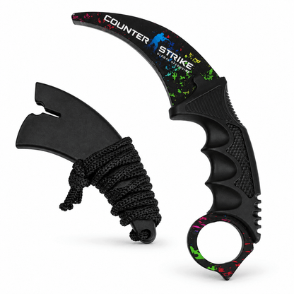 Nůž karambit Rainbow 21 cm s ochranným pouzdrem
