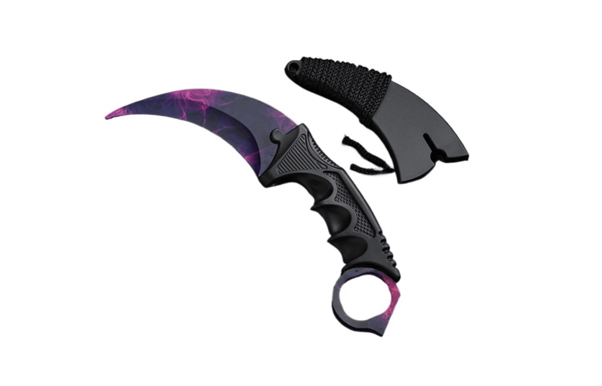 Nůž karambit Rainbow 21 cm s ochranným pouzdrem