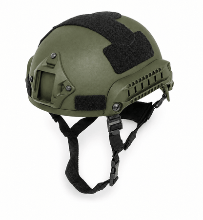 Каска за Еърсофт MICH High-Cut с NVG Mount и Релси