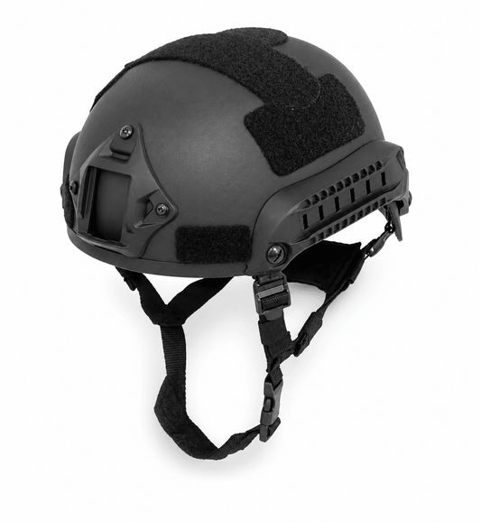 Каска за Еърсофт MICH High-Cut с NVG Mount и Релси