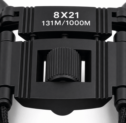 Компактен бинокъл 8x21 с 131M/1000M