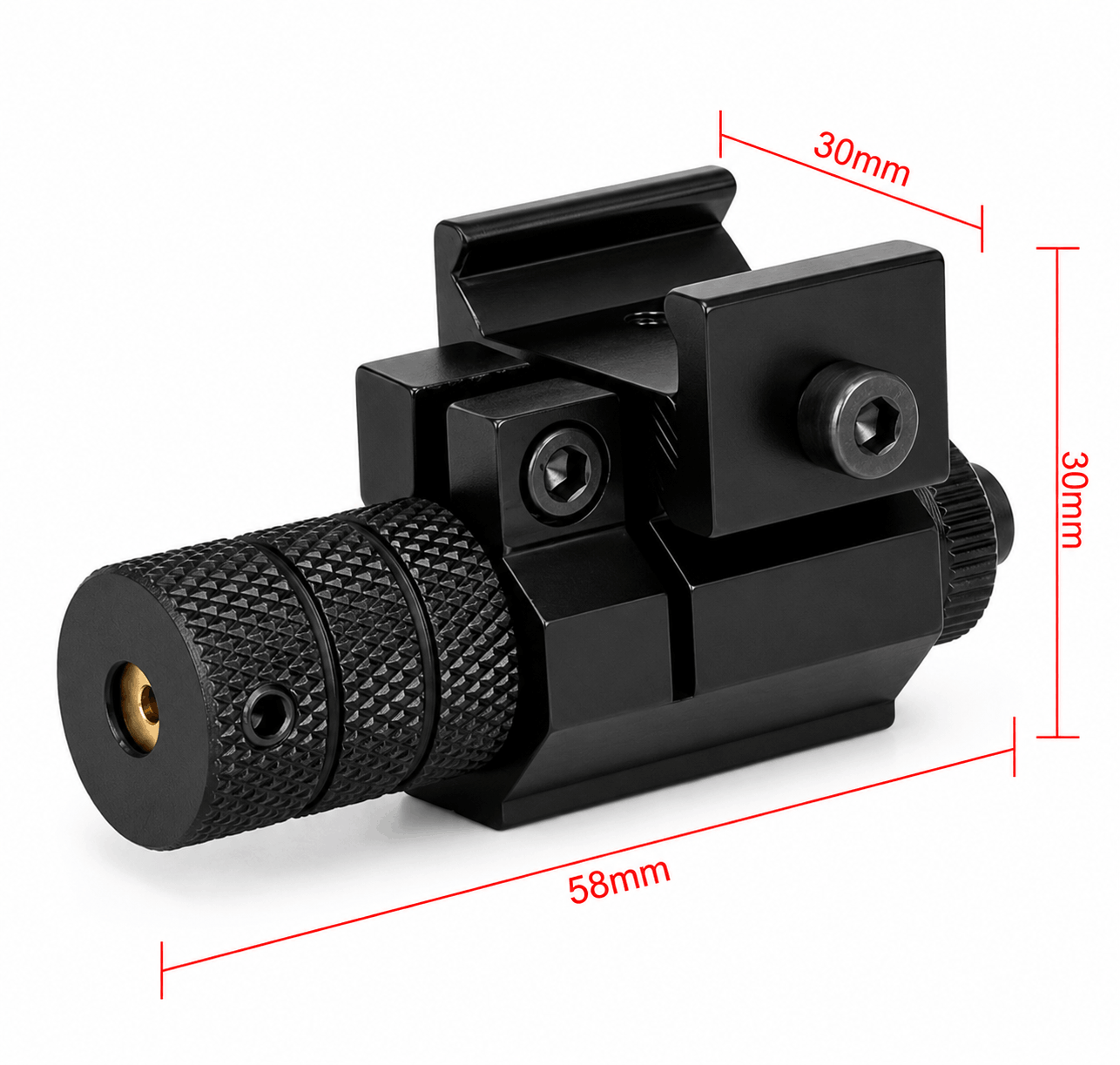 Лазерен модул BlackAirsoft Pressure Switch Red Laser