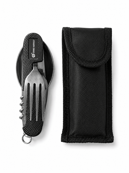 Мултифункционален къмпинг комплект BlackAirsoft NomadFork