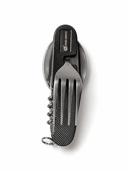 Мултифункционален къмпинг комплект BlackAirsoft NomadFork