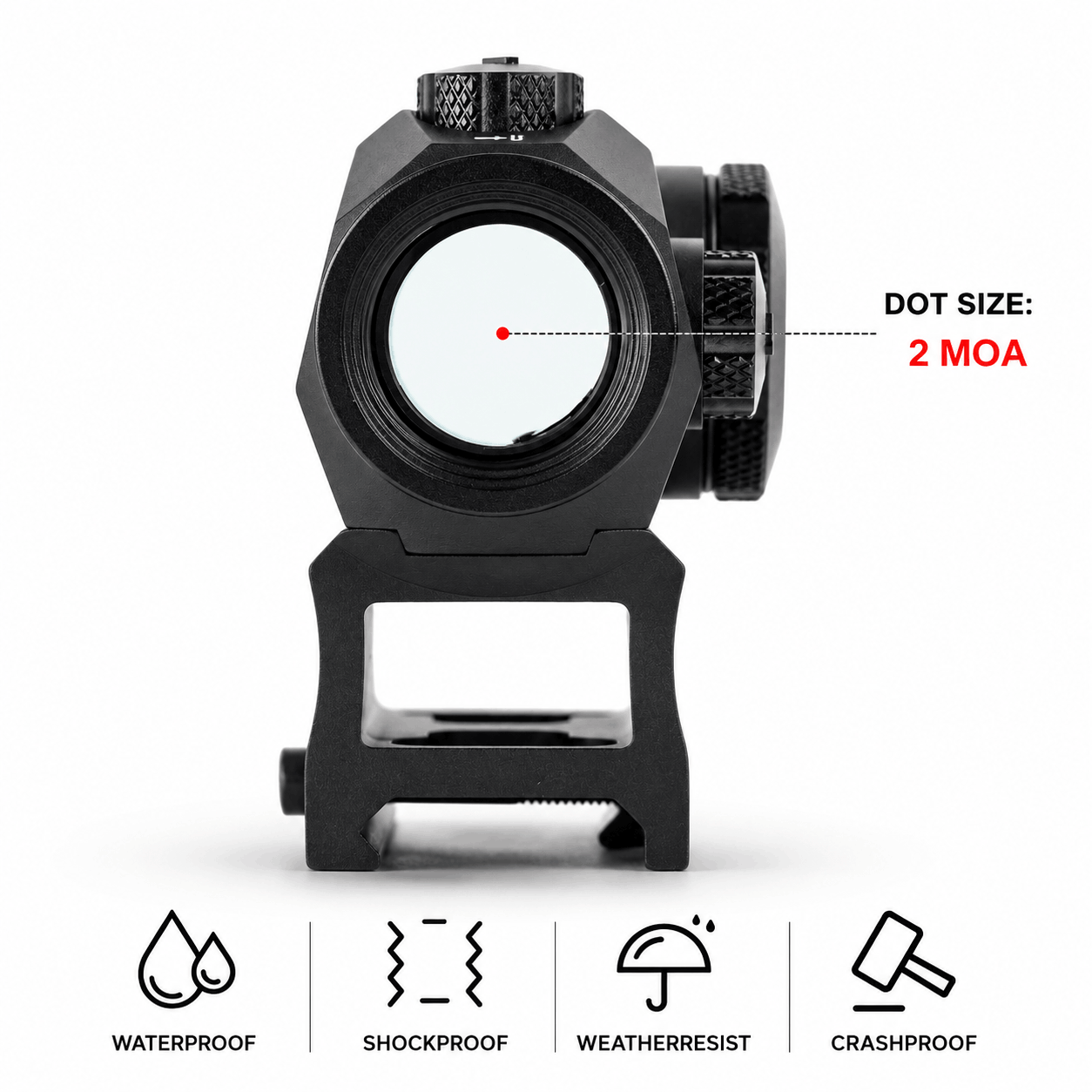 Бързомер SIG Sauer ROMEO5 COMPACT 1x20mm 2 MOA Red Dot