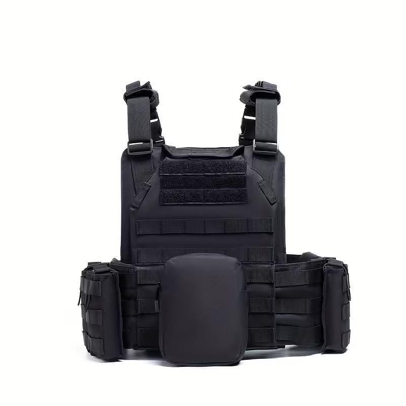 Тактическа жилетка Plate Carrier, система MOLLE, с модули - регулируема