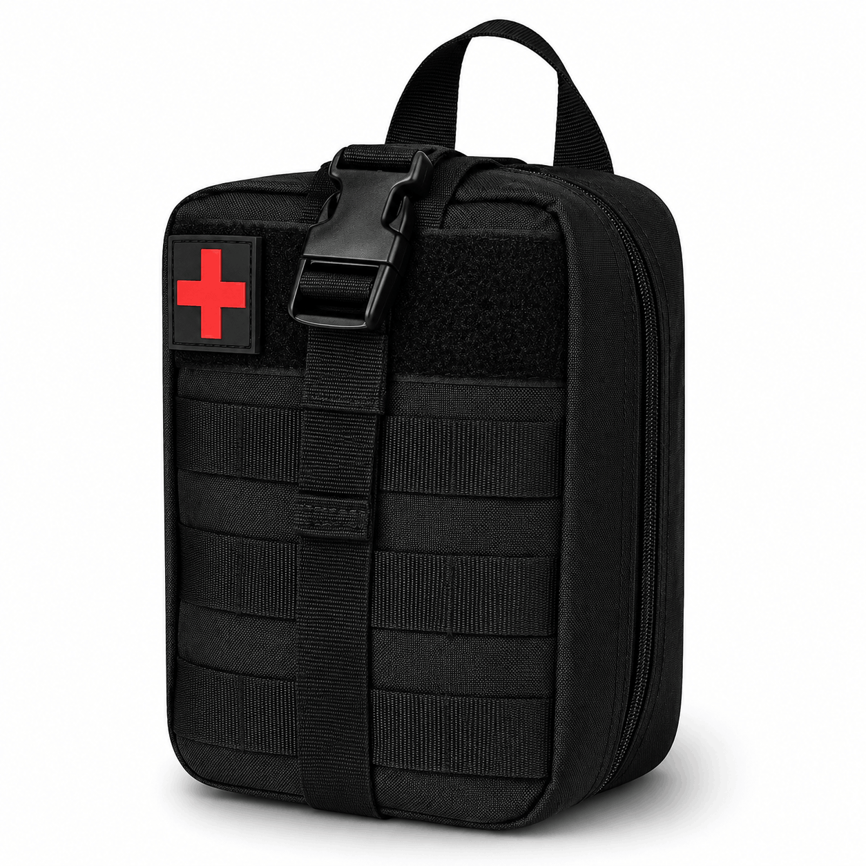Тактическа аптечка MOLLE BlackAirsoft Rip-Away, медицинска чанта за първа помощ