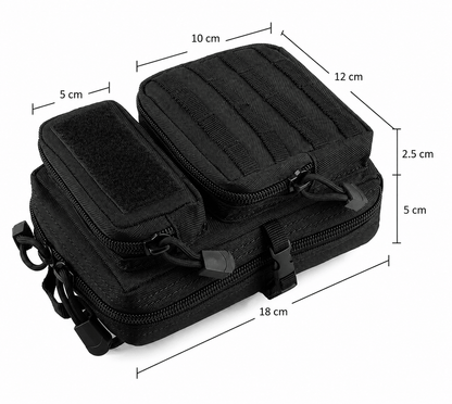 Тактическа модулна чанта BlackAirsoft Mini Utility Pouch MOLLE