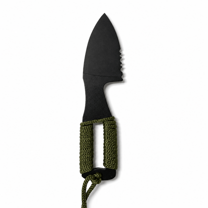 Тактически нож KEYD Black Airsoft за врат с кания
